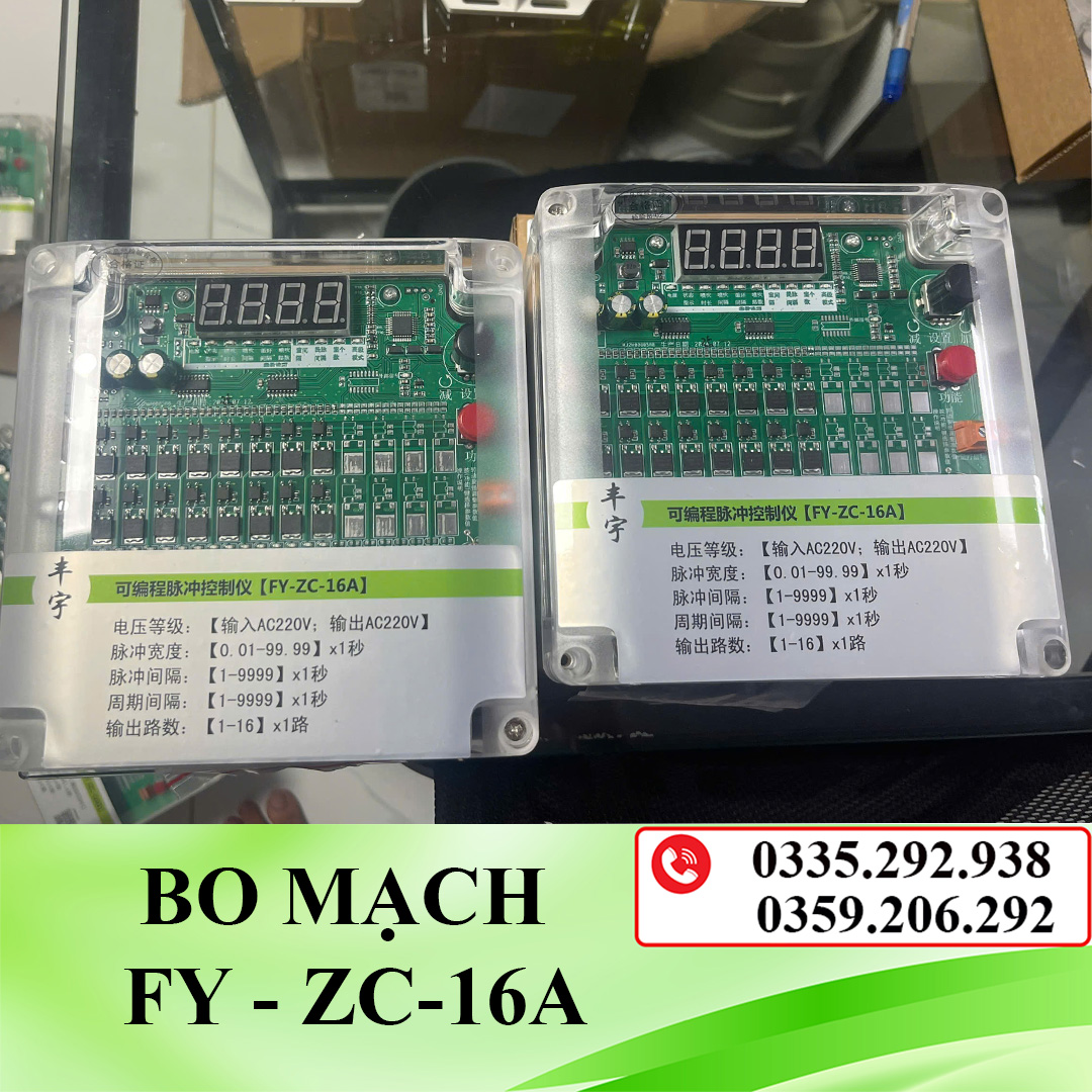 Cầu Thang Kính Bo mạch điều khiển van rũ bụi FY-ZC-16A