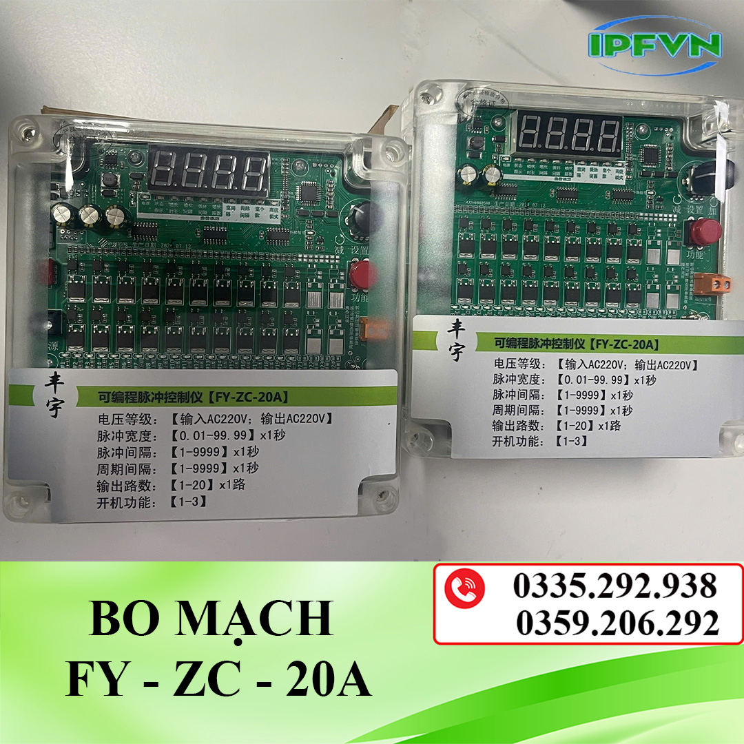 Cầu Thang Kính Bo mạch điều khiển van rũ bụi FY-ZC-20A