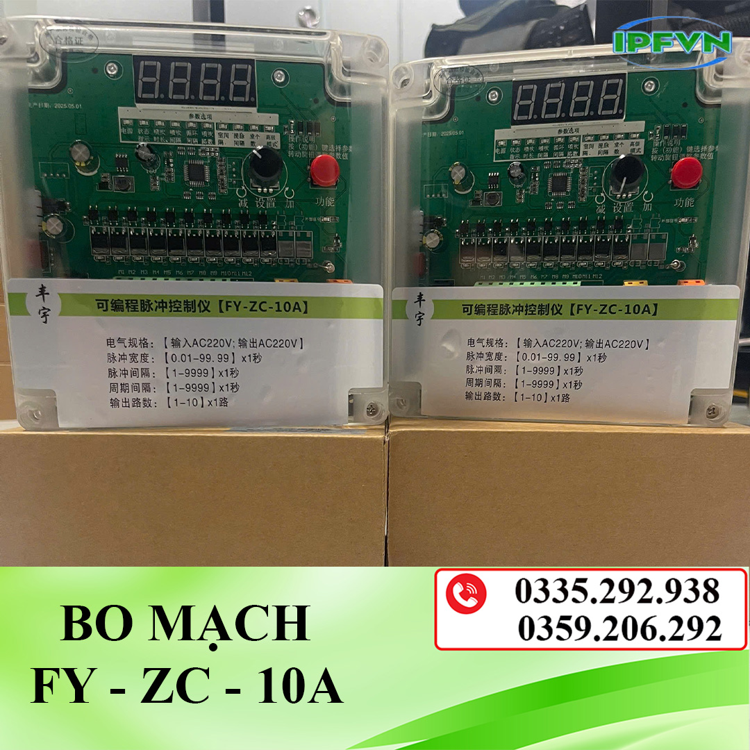 Cầu Thang Kính Bo mạch điều khiển van rũ bụi FY-ZC-10A
