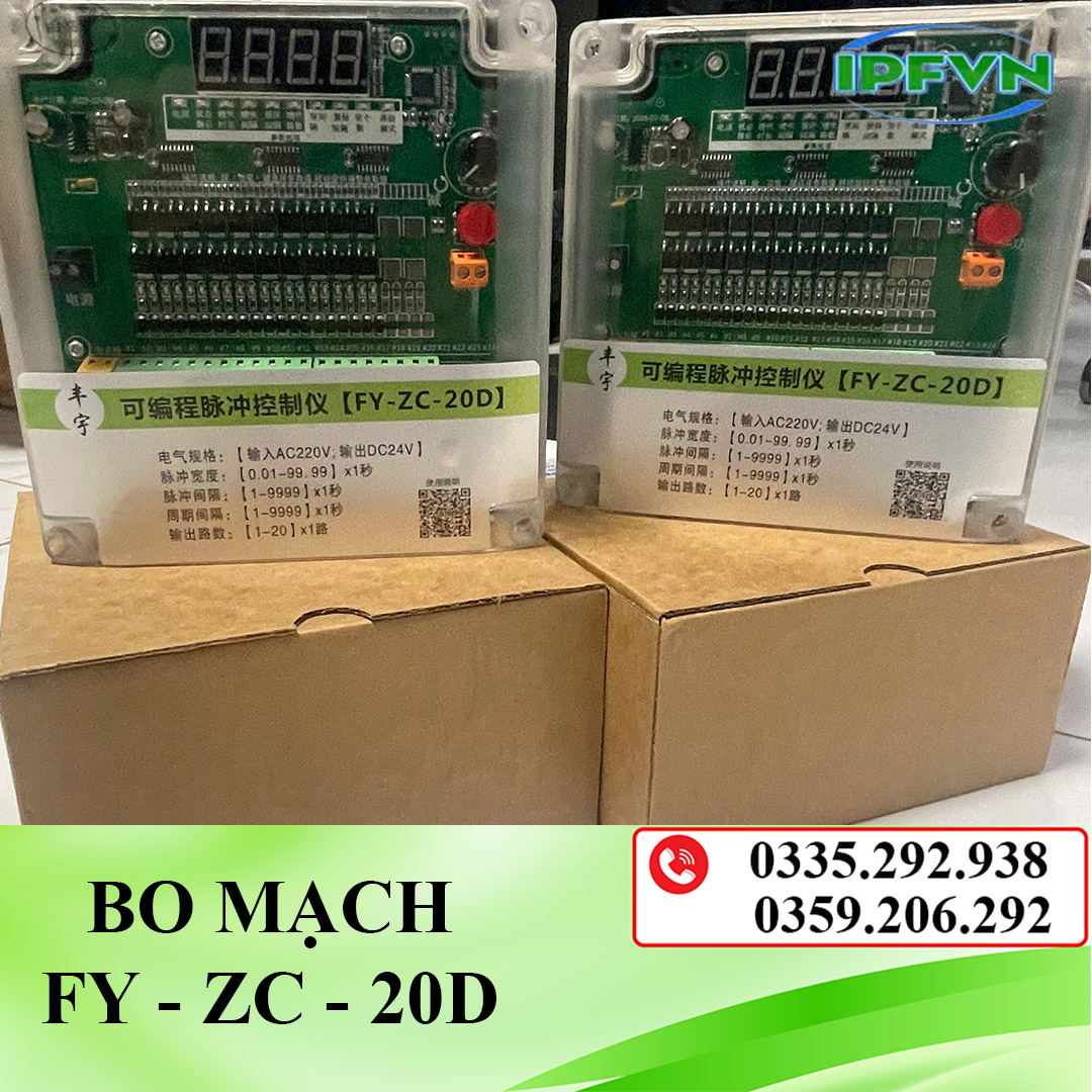 Cầu Thang Kính Bo mạch điều khiển van rũ bụi FY-ZC-20D