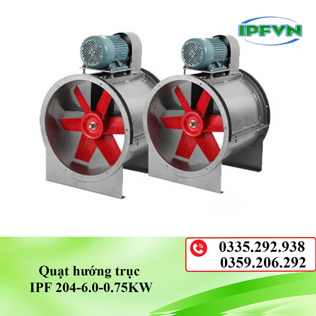 Quạt hướng trục IPF 204-6.0-0.75KW