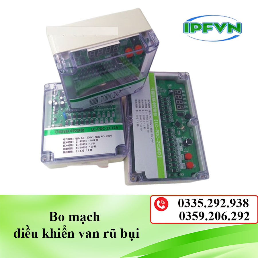 Bo mạch điều khiển van rũ bụi ZC-48A