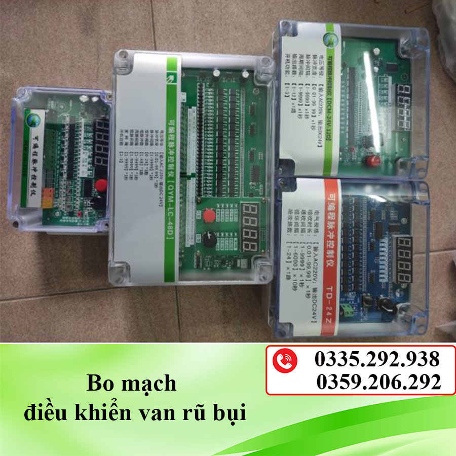 Bo mạch điều khiển van rũ bụi ZC-36A