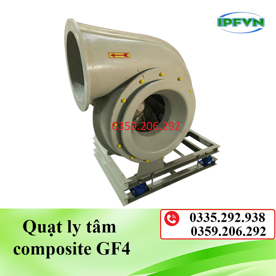 Quạt ly tâm composite GF4-72-3A-0.75KW