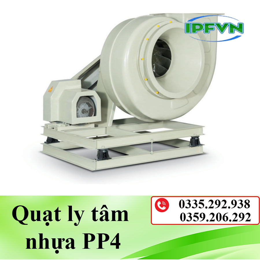 Quạt ly tâm nhựa PP4-72-3.2A-0.75KW
