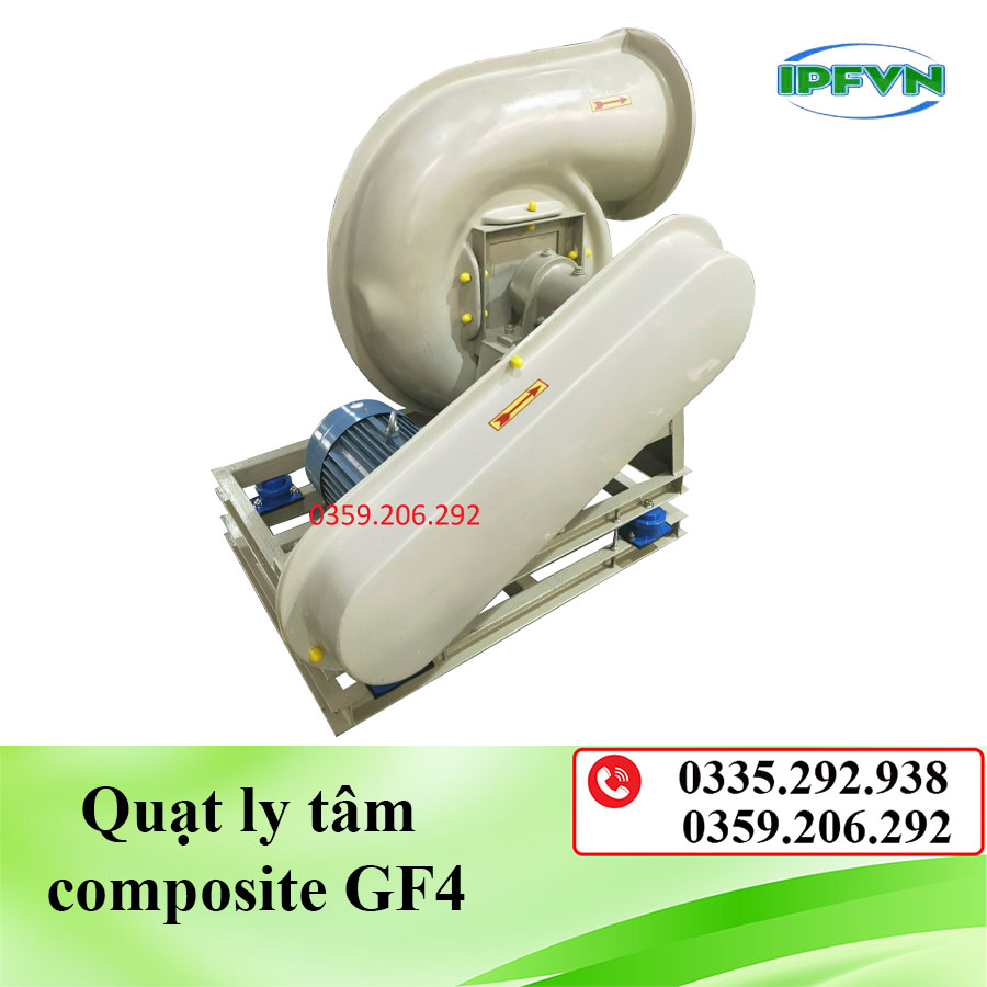 Quạt ly tâm composite GF4-72-12C-37KW