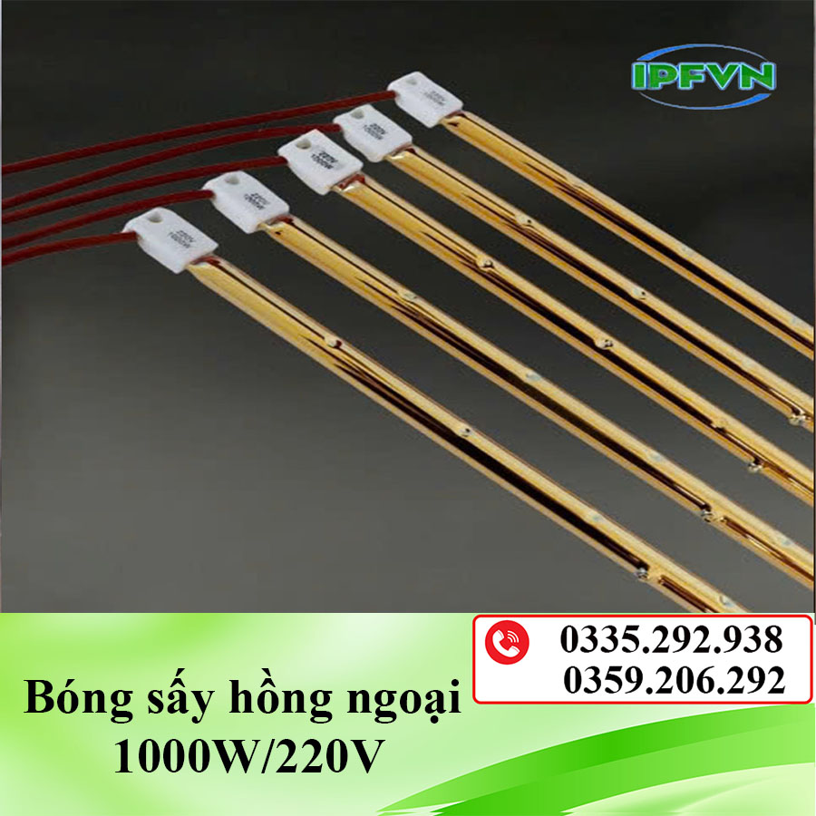 Bóng sấy hồng ngoại 1000W/220V