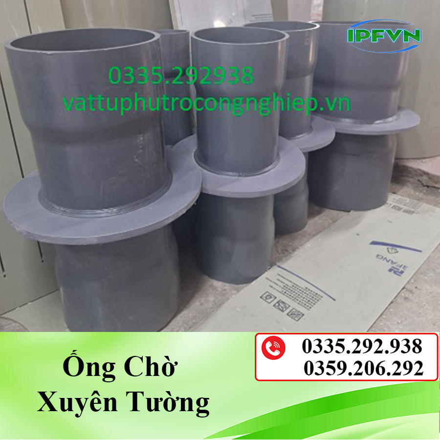 Ống chờ xuyên tường PVC