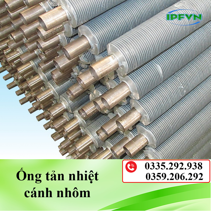 Ống tản nhiệt cánh  nhôm 