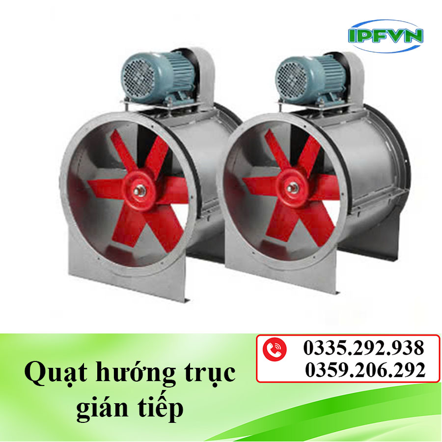Quạt hướng trục gián tiếp IPF-070-3kW-4P