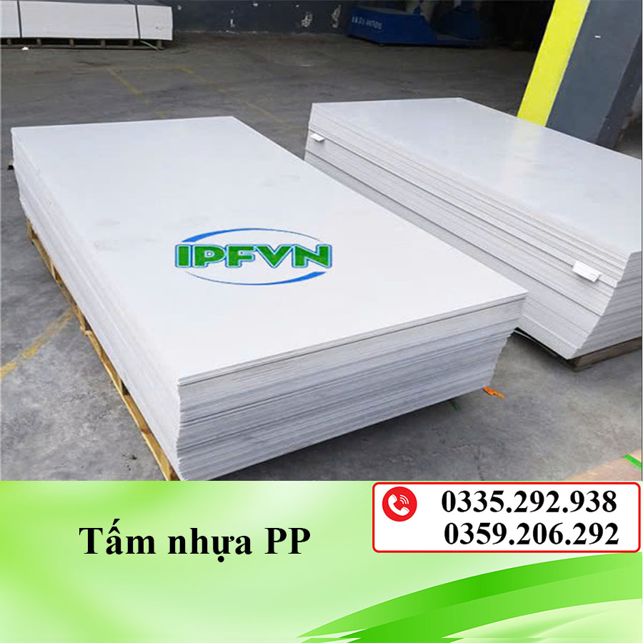 Tấm nhựa PP dày 5mm