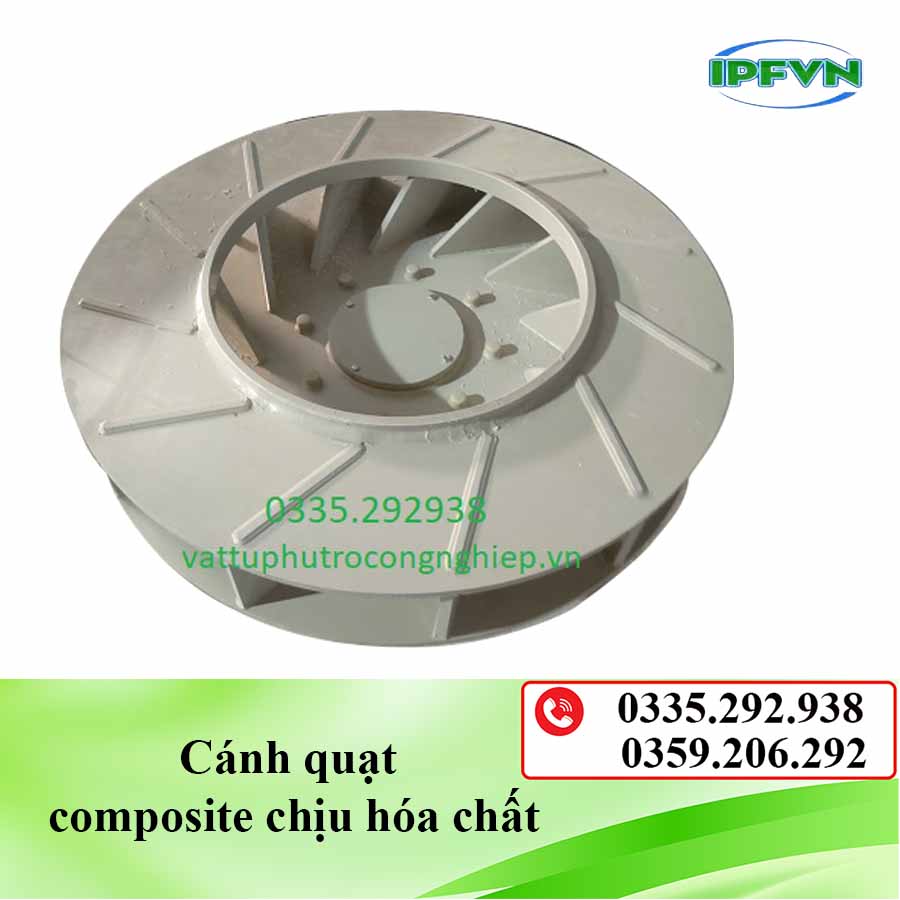 Cánh quạt composite chịu hóa chất