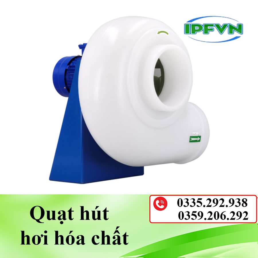 Quạt hút  hơi hóa chất IPF-FD-3.2A-0.75