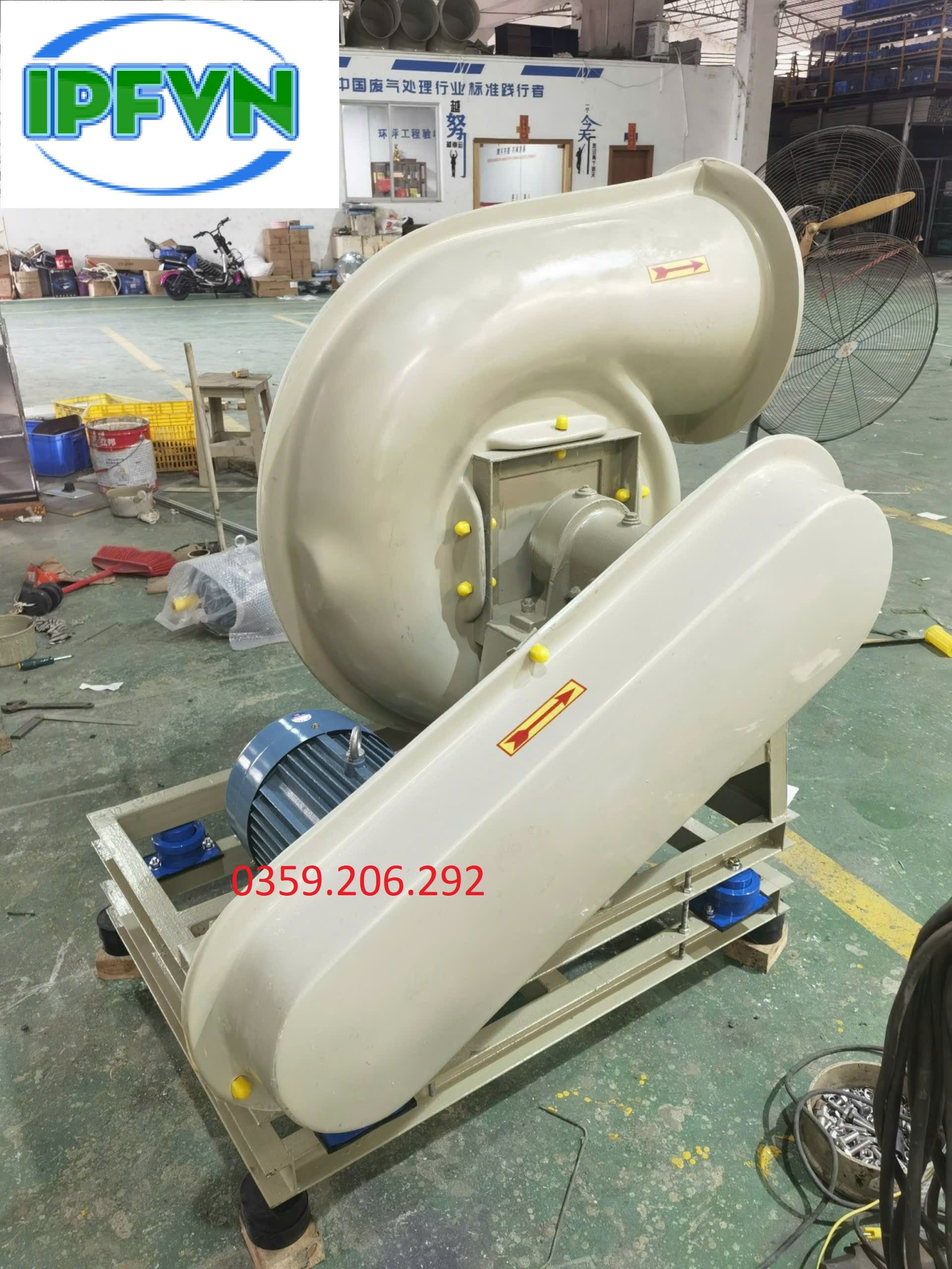 Quạt ly tâm composite GF4-72-6C-11KW